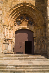 Fototapeta na wymiar Kościół Santa Maria de Castro Urdiales