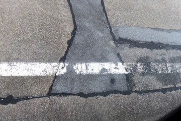 Strassenmarkierungen