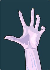 Zombie hand