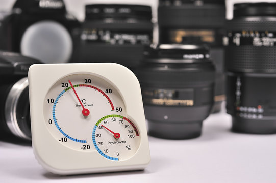 protection of lens and camera from humidity.