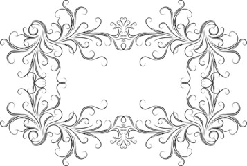 Elegant decorative frame.