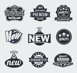 Retro Vintage labels