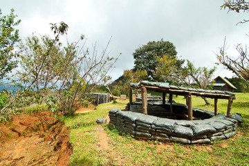 Bunker and border checkpoints