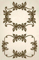 Retro-styled frames.