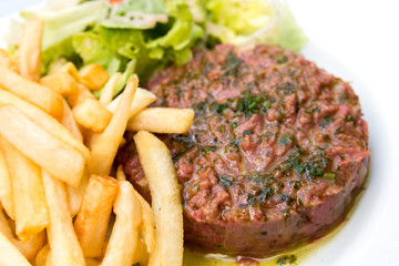 Raw beef