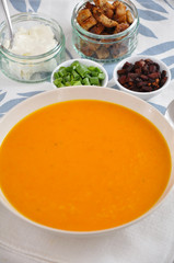 Kürbissuppe