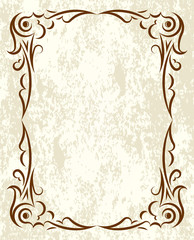 Vintage frame