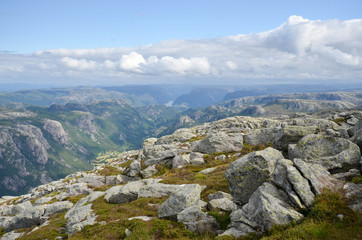 Randonnée au Reinaknuten