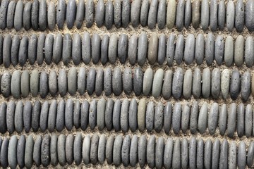 Mosaik aus Kieselsteinen