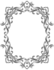 Elegant oval frame