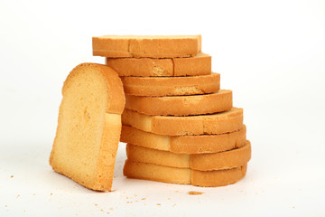 Ein Stapel Zwieback