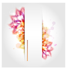 Abstract background with reddish elements