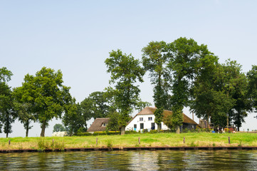 Fototapeta na wymiar Dutch river