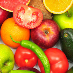 fruits and vegetables