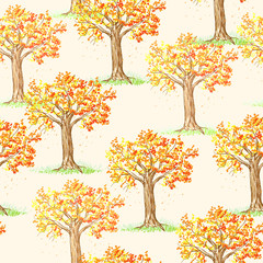 Beautiful autumn tree