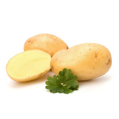 New potato and green parsley