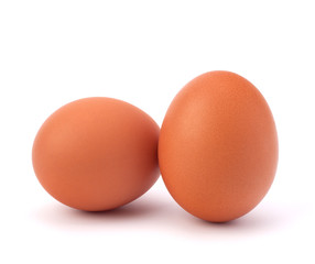 two eggs