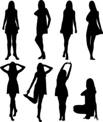 dress women silhouettes © airjordan100