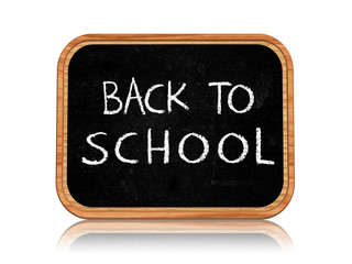 back to school on blackboard