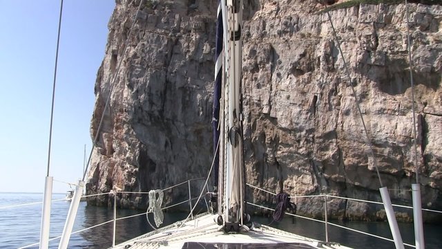 falaise des cornatie(croatie)