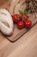 Country theme with baking goods