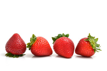 Strawberry isolated on white