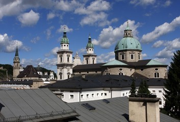 Fototapeta na wymiar Salisburgo - La cattedrale