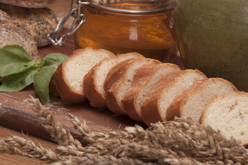 Baking goods, country theme