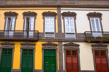 Las Palmas de Gran Canaria Vegueta houses