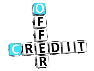 3D Offer Credit Crossword