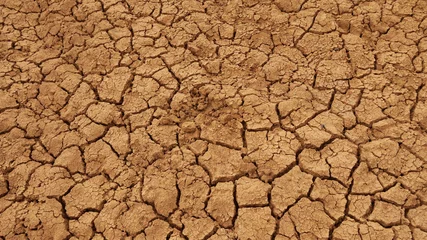 Papier Peint photo Australie Trockener Boden in der Hitze