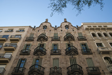 Obraz premium Casa Calvet, Barcelona, Spanien