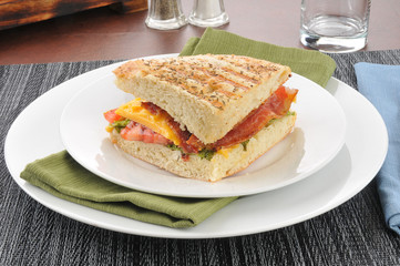 BLT panini