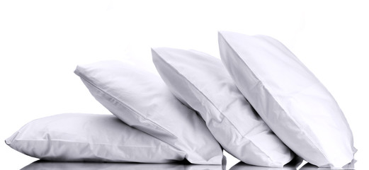 pillows, on grey background