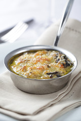 Julienne in a cocotte