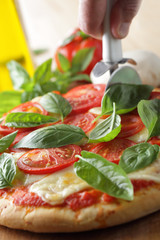 Margherita pizza