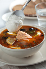 Fish solyanka