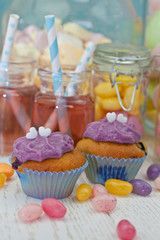 Sweets and cookies for a kid´s party