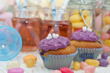 Sweets and cookies for a kid´s party