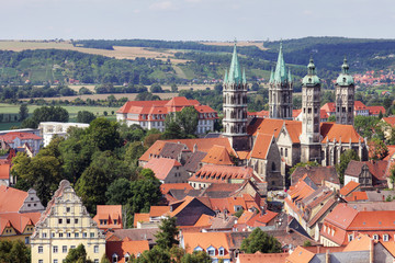 Fototapeta premium Naumburg und Naumburger Dom