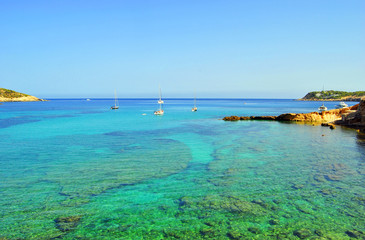Cala Xarraca, Ibiza, Islas Baleares, Spain (Europe)