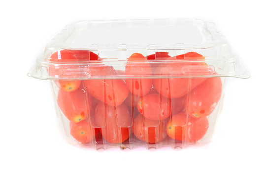 Cherry tomatoes container