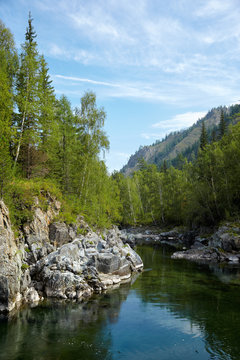 Altai river Kumir