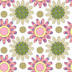 decorative floral  pattern