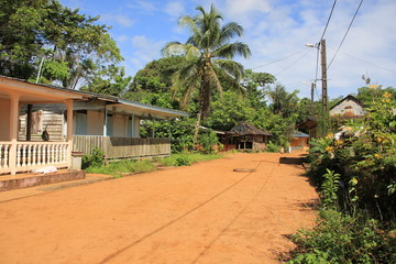 Obraz premium Guyane - Village de Kaw