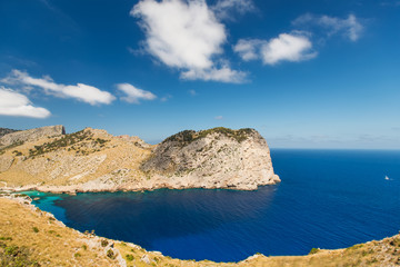 Lagoon at the coast of Mallorca