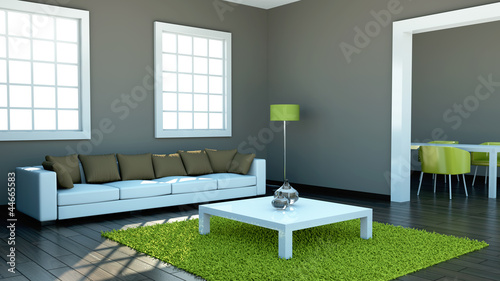 Wohndesign wohnzimmer braun grün" stockfotos und lizenzfreie ...
