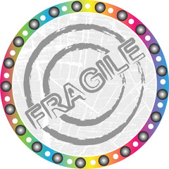fragile stamp