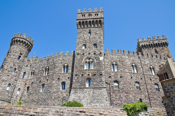 Castle of Torre Alfina. Lazio. Italy.