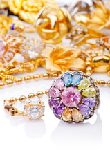 Large collection of gold jewellery